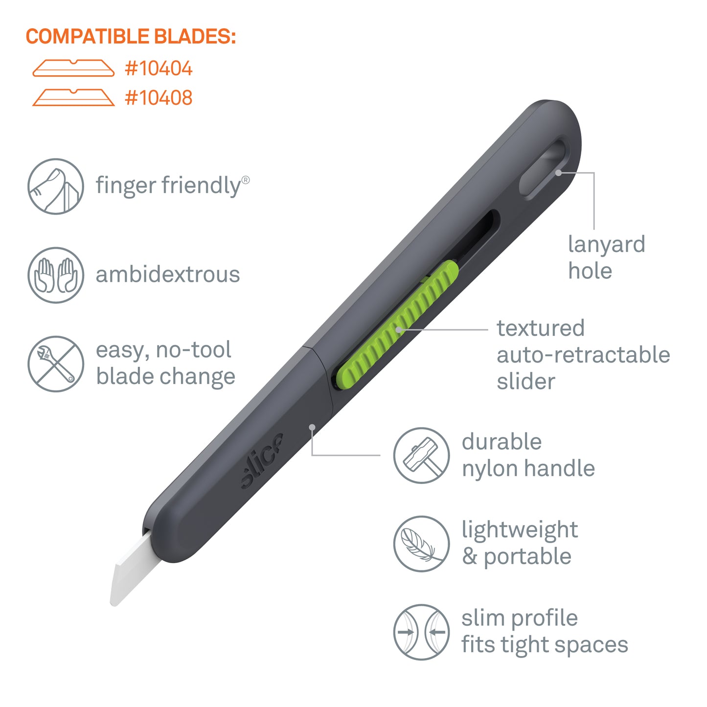 Auto-Retractable Slim Cutter