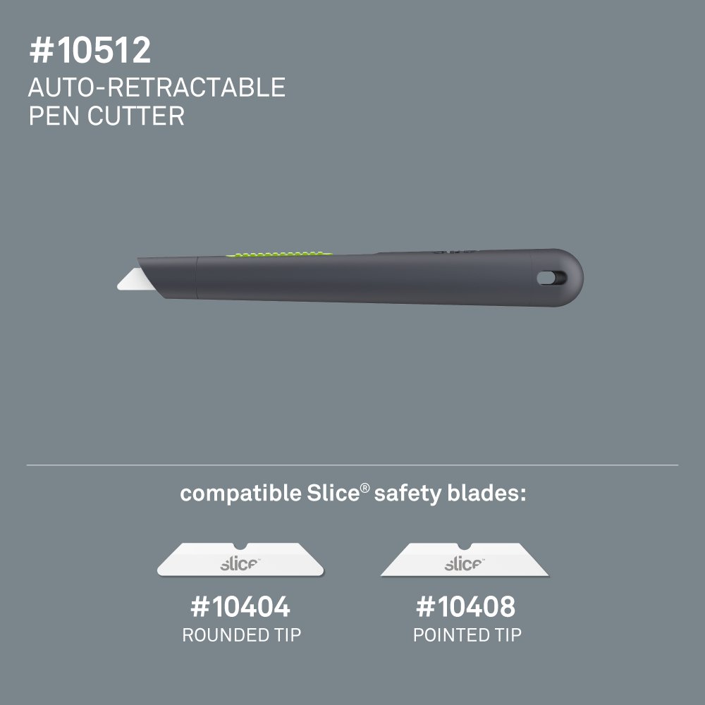 Auto-Retractable Pen Cutter