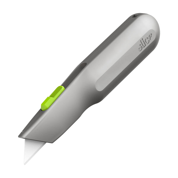 slice メタルハンドルユーティリティナイフ 10個セット　安全カッターナイフ Auto-Retractable Metal-Handle Utility Knife | Slice