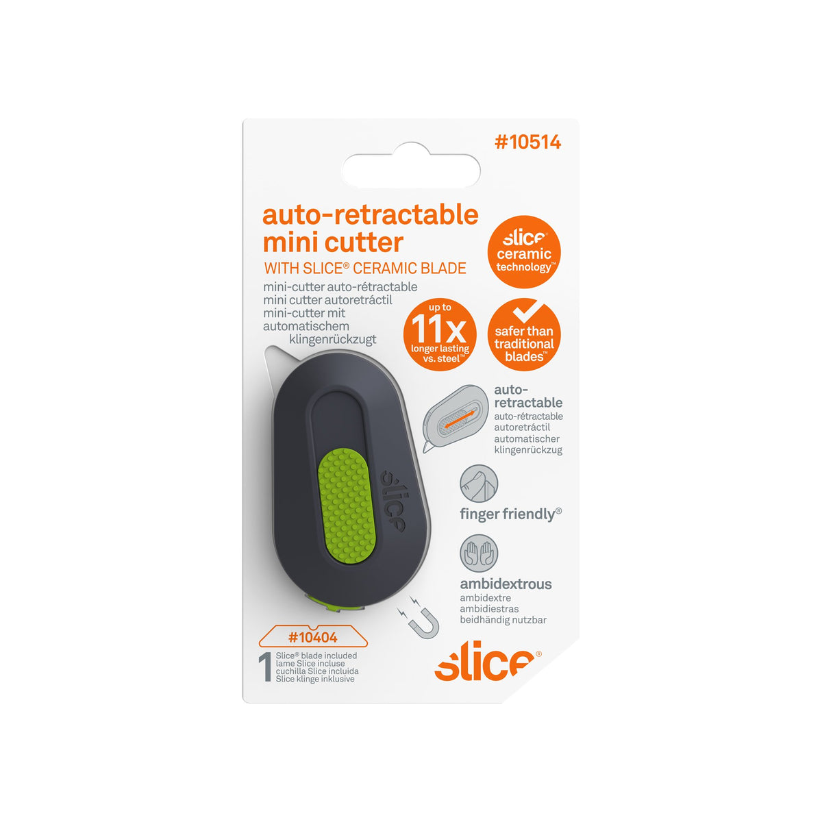Cutter Auto Back Auto-Retractable Mini Cutter | Slice