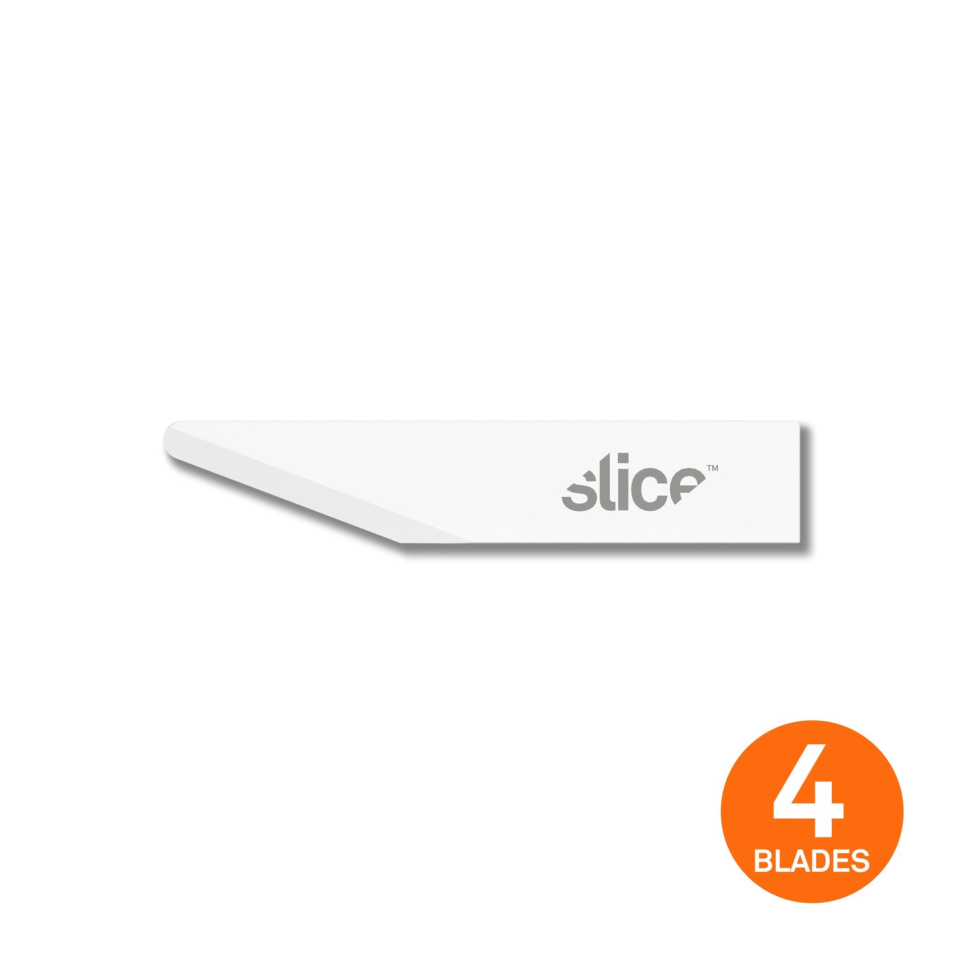 The Slice® 10518 Craft Blades with straight edges and rounded tips