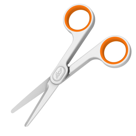 Craft Scissors Toddler Safe Scissors With Lids, Small Spring