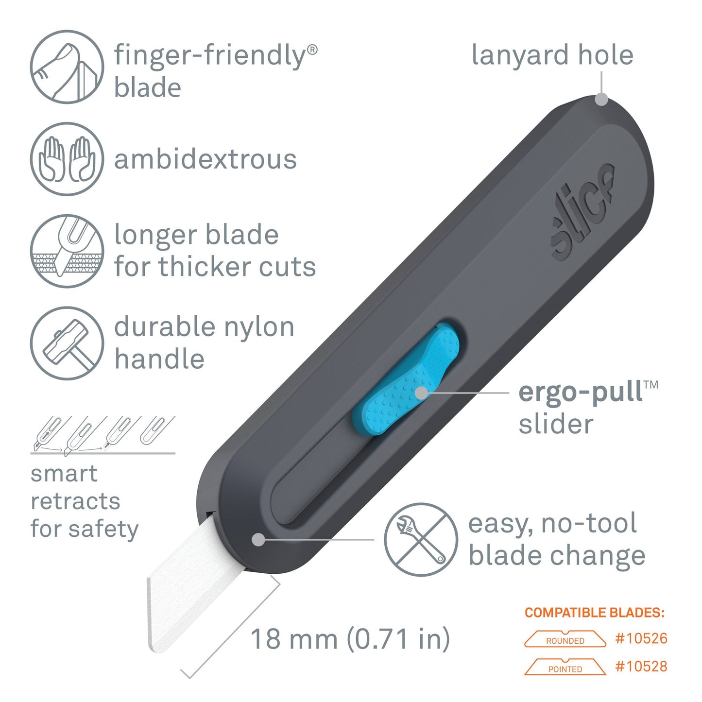 Utility Knife Retrátil Inteligente