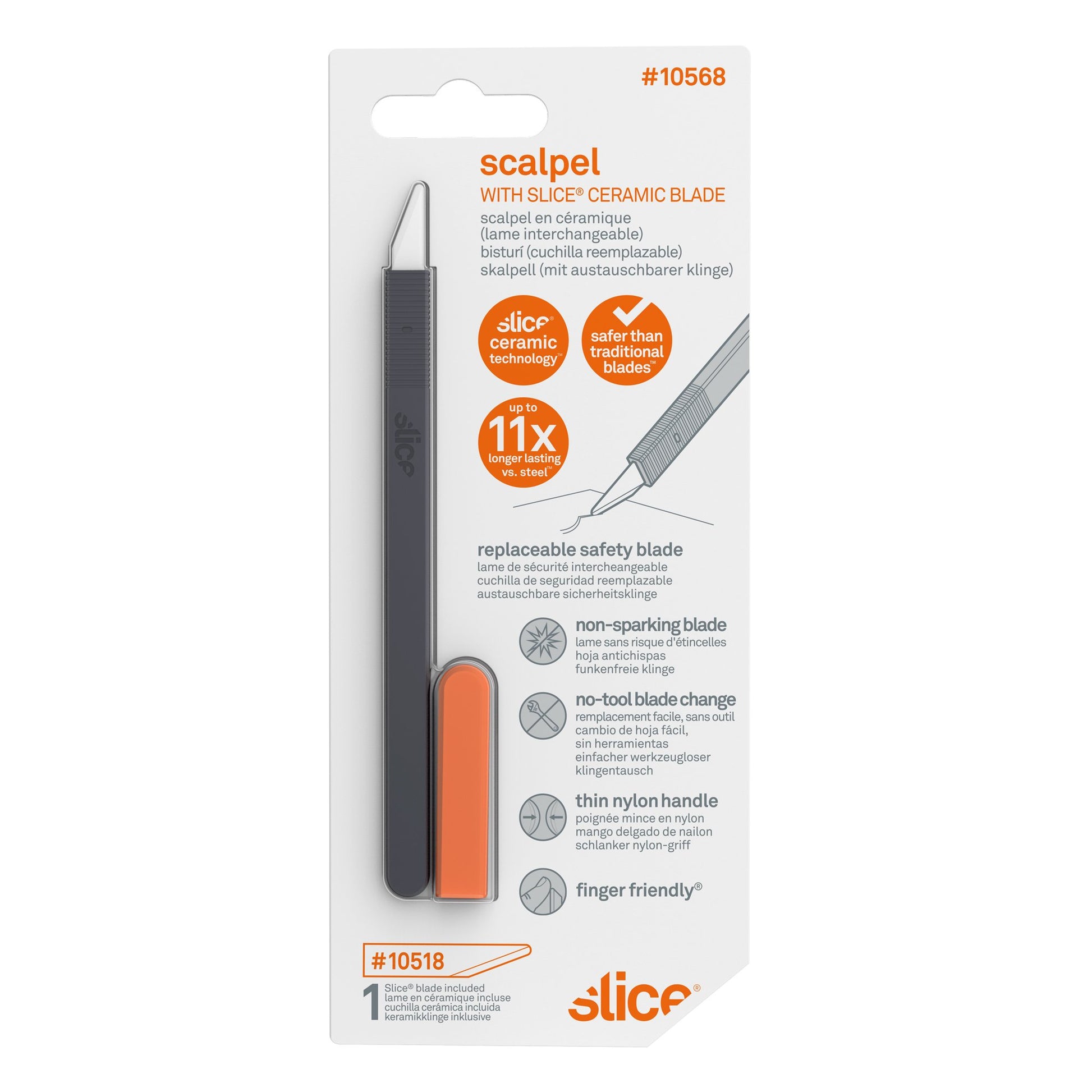 Slice 10548 Craft Cutter Knife With Textured Control Grip